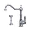 Edwardian(TM) Kitchen Faucet With Side Spray, U.4746APC-2