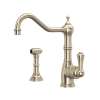 Edwardian(TM) Kitchen Faucet With Side Spray, U.4746STN-2