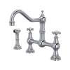 Edwardian(TM) Bridge Kitchen Faucet With Side Spray, U.4755X-APC-2