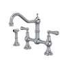 Edwardian(TM) Bridge Kitchen Faucet With Side Spray, U.4756L-APC-2