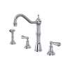 Edwardian(TM) Two Handle Kitchen Faucet With Side Spray, U.4776L-APC-2
