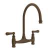 Georgian Era(TM) Bridge Kitchen Faucet Without Unions, U.4791L-EB-2