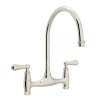 Georgian Era(TM) Bridge Kitchen Faucet Without Unions, U.4791L-PN-2