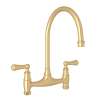 Georgian Era(TM) Bridge Kitchen Faucet Without Unions, U.4791L-SEG-2