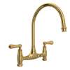 Georgian Era(TM) Bridge Kitchen Faucet Without Unions, U.4791L-ULB-2