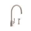Holborn(TM) Kitchen Faucet With Side Spray, U.4846LS-STN-2
