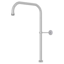 40" X 15" Rigid Riser Shower Outlet, U.5391APC