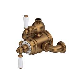 Edwardian(TM) 3/4" Exposed Therm Valve With Volume And Temperature Control, U.5550L-EB