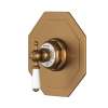 Edwardian(TM) 3/4" Octagonal Thermostatic Trim Without Volume Control, U.5585L-EB/TO