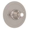 Edwardian(TM) 3/4" Round Thermostatic Trim Without Volume Control, U.5786X-STN/TO