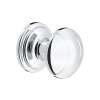 Small Button Drawer Pull Knobs - Set of 5, U.6581APC