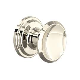 Small Concave Drawer Pull Knobs - Set of 5, U.6591PN