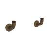 Georgian Era(TM) Bridge Kitchen Faucet Wall Unions, U.6792EB-2