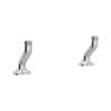 Georgian Era(TM) Bridge Kitchen Faucet Deck Unions, U.6793APC-2