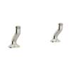 Georgian Era(TM) Bridge Kitchen Faucet Deck Unions, U.6793PN-2