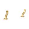 Georgian Era(TM) Bridge Kitchen Faucet Deck Unions, U.6793SEG-2