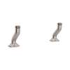 Georgian Era(TM) Bridge Kitchen Faucet Deck Unions, U.6793STN-2