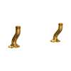 Georgian Era(TM) Bridge Kitchen Faucet Deck Unions, U.6793ULB-2