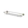 Edwardian(TM) Wall Mount Tempered Glass Vanity Shelf, U.6953PN