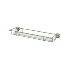 Edwardian(TM) Wall Mount Tempered Glass Vanity Shelf, U.6953PN