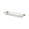 Edwardian(TM) Wall Mount Tempered Glass Vanity Shelf, U.6953STN