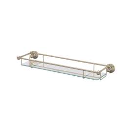 Edwardian(TM) Wall Mount Tempered Glass Vanity Shelf, U.6953STN