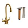 Georgian Era(TM) Three Handle Bar/Food Prep Filter Kitchen Faucet Kit, U.KIT1220LS-ULB-2