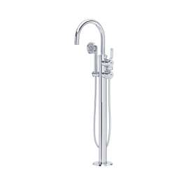 Armstrong(TM) Single Hole Floor Mount Tub Filler Trim With C-Spout, U.TAR06F1HTAPC