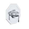 Deco(TM) 1/2" Pressure Balance Trim, U.TDC51W1LS-APC