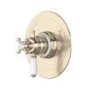 Edwardian(TM) 1/2" Therm & Pressure Balance Trim With 3 Functions, U.TEW47W1L-STN
