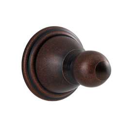 Single Hook Robe Hook in Brushed Nickel