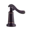 Set of 2 Metal Lever Handles in Tuscan Bronze