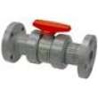 F51TBE 6 in. Ball Valve - Flanged, Tru-Bloc® True Union, Corzan® CPVC Schedule 80, EPDM, MB612AK