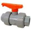 U51TBV 1-1/2 in. Ball Valve - Model D, Universal End, Tru-Bloc® True Union, Corzan® HP CPVC Schedule 80, FKM, MB930UC