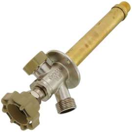 6-in Wall 1/2-in MPT x 1/2-in Sweat Anti-Siphon Ball Valve Frost-Proof Sillcock with 1/4 Turn, QB-106MC