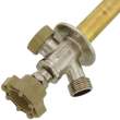 6-in Wall 1/2-in MPT x 1/2-in Sweat Anti-Siphon Ball Valve Frost-Proof Sillcock with 1/4 Turn, QB-106MC