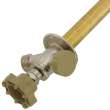 6-in Wall 1/2-in MPT x 1/2-in Sweat Anti-Siphon Ball Valve Frost-Proof Sillcock with 1/4 Turn, QB-106MC
