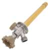 6-in Wall 3/4-in MPT x 1/2-in FPT Anti-Siphon Ball Valve Frost-Proof Sillcock with 1/4 Turn (20-Pack), QB-106MF-20