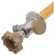 6-in Wall 3/4-in MPT x 1/2-in FPT Anti-Siphon Ball Valve Frost-Proof Sillcock with 1/4 Turn, QB-106MF