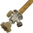 8-in Wall 1/2-in MPT x 1/2-in Sweat Anti-Siphon Ball Valve Frost-Proof Sillcock with 1/4 Turn, QB-108MC