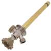 10-in Wall 3/4-in MPT x 1/2-in FPT Anti-Siphon Ball Valve Frost-Proof Sillcock with 1/4 Turn (20-Pack), QB-110MF-20