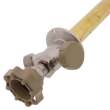 10-in Wall 3/4-in MPT x 1/2-in FPT Anti-Siphon Ball Valve Frost-Proof Sillcock with 1/4 Turn, QB-110MF