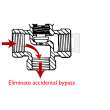 1/2-in Universal Gas Log Lighter Valve with Key and Nut, Polished Brass, QB-LLPB