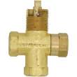 1/2-in Universal Gas Log Lighter Valve with Key and Nut, Polished Brass, QB-LLPB