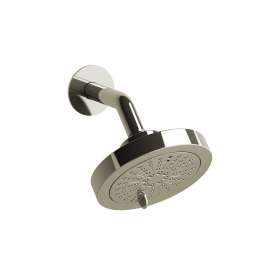 6" 6-Function Showerhead With Arm, 366PN-WS