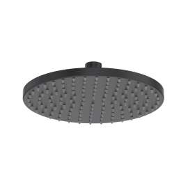 8" Rain showerhead, 468BK