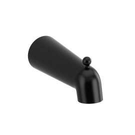 Wall Mount Tub Spout With Diverter, 871BK