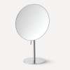 Freestanding Magnification Mirror, 5X Magnification, Chrome