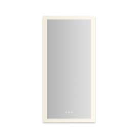 AiO Reserve Cabinet, 20" x 40" x 4", Perimeter Lit, TUN Lighting, Warm White (2700K) to Cool White (5600K), Dimmable, Interior Lighting, Electrical Outlets, USB Charging Ports, Left Hinge
