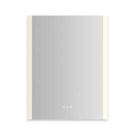 AiO Reserve Cabinet, 24" x 30" x 4", Edge Lit, TUN Lighting, Warm White (2700K) to Cool White (5600K), Dimmable, Interior Lighting, Electrical Outlets, USB Charging Ports, Left Hinge